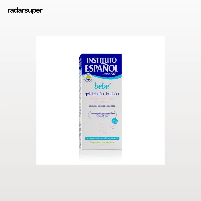Gel suave sin jabón bebé Instituto Español 500 ml.