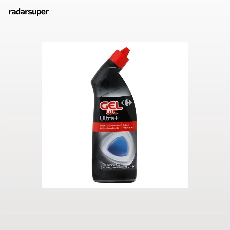 Gel WC super desincrustante Carrefour 750 ml.