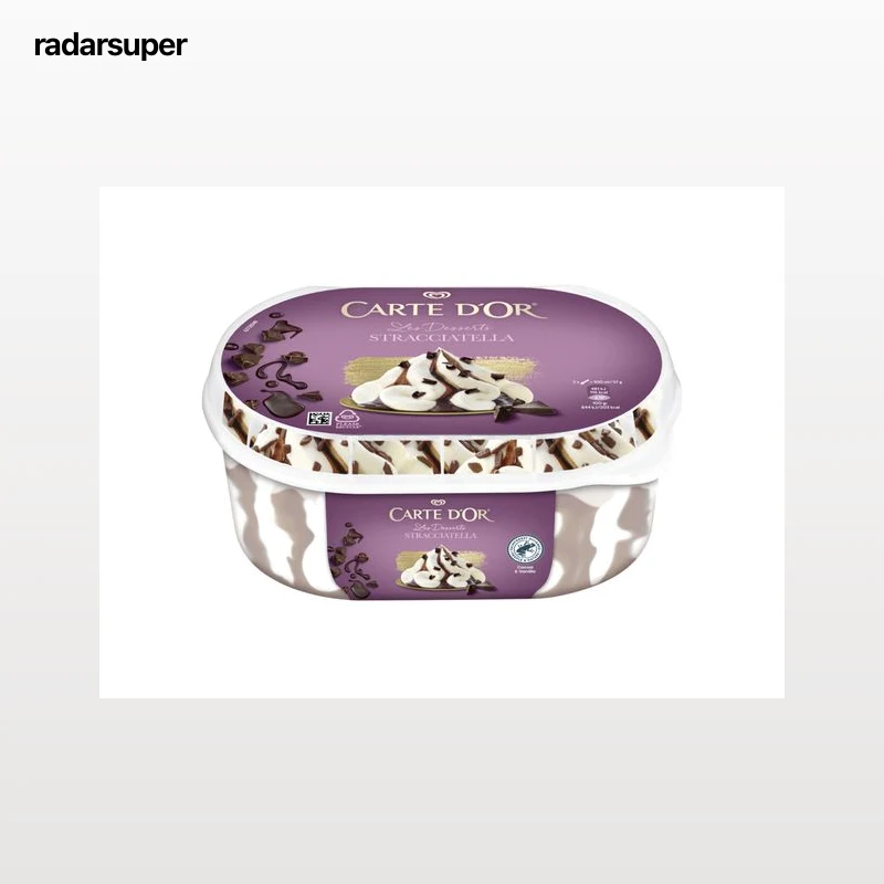 GELADO CARTE D'OR STRACIATELLA 825ML