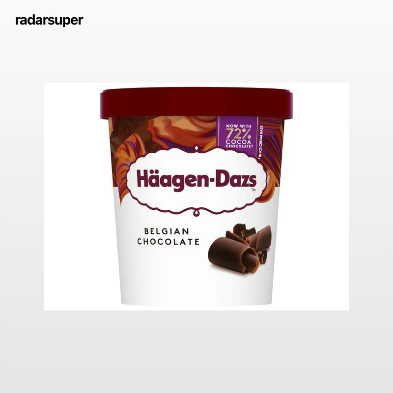GELADO HÄAGEN-DAZS CHOCOLATE BELGA 460ML