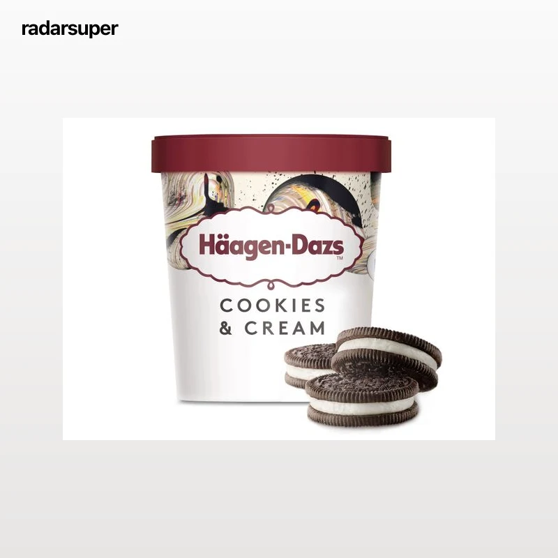 GELADO HÄAGEN-DAZS COOKIES & CREAM 460ML