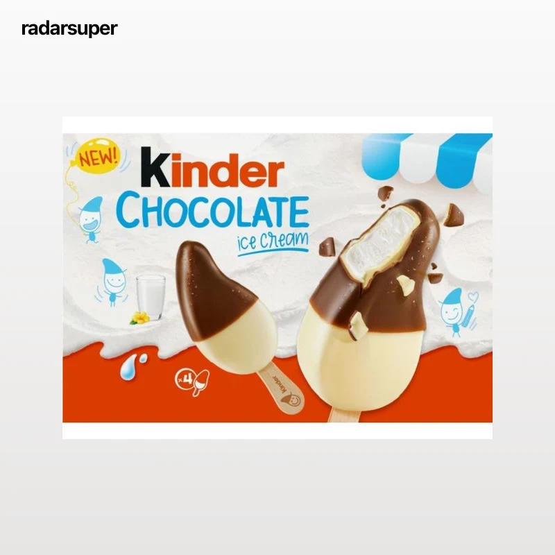 GELADO KINDER CHOCOLATE 4X55 ML