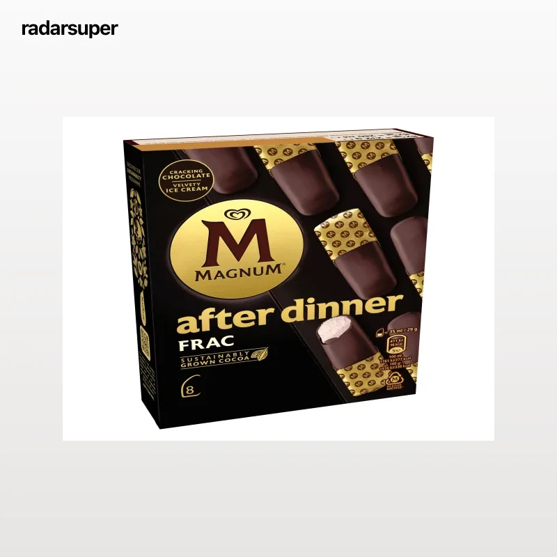 GELADO MAGNUM AFTER DINNER FRAC 8X35ML