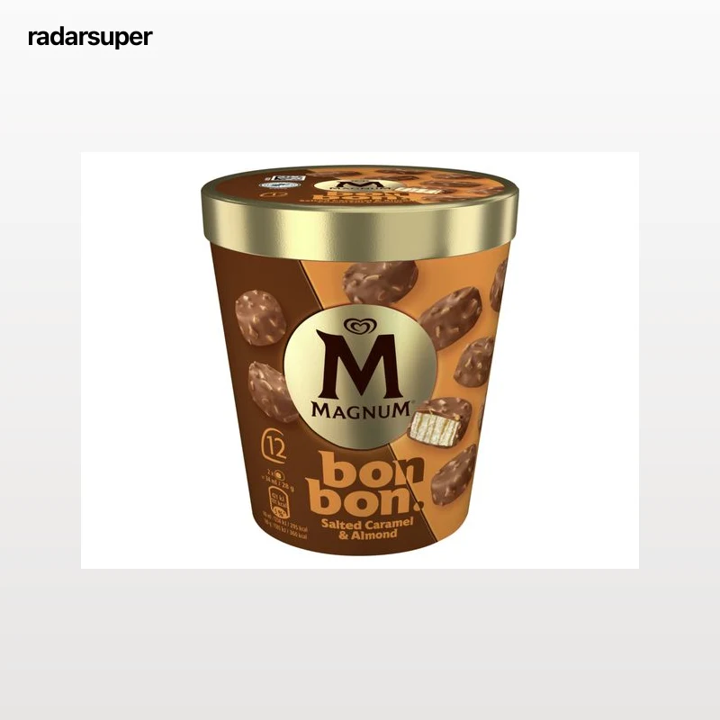 GELADO MAGNUM BOMBONS SALTED CARAMEL 12X17ML
