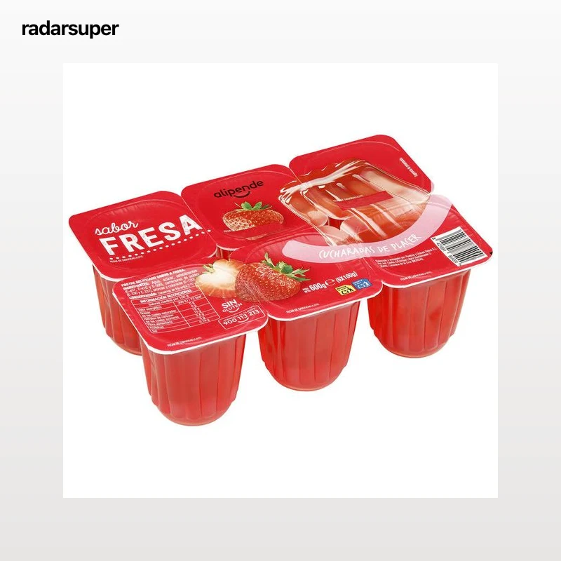 Gelatina Alitende Pack 6 Fresa