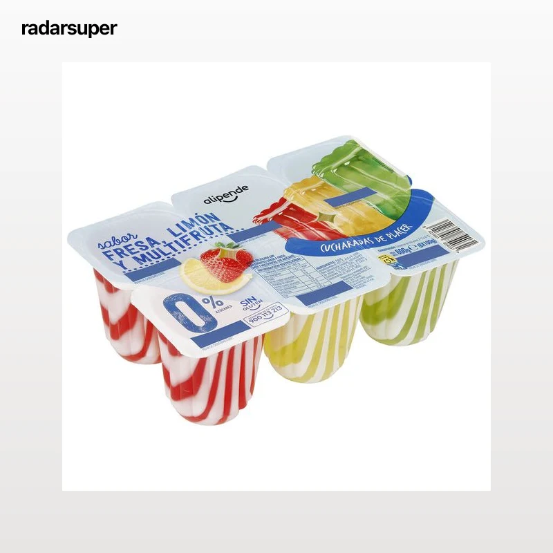 Gelatina light Alipende Pack 6 Sabores