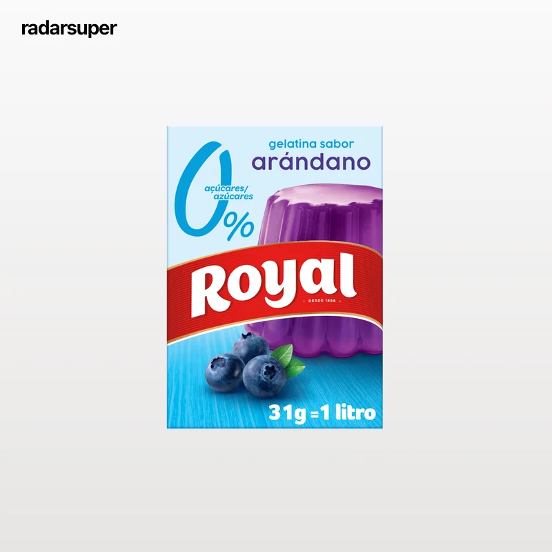 Gelatina light de arándano Royal 31g
