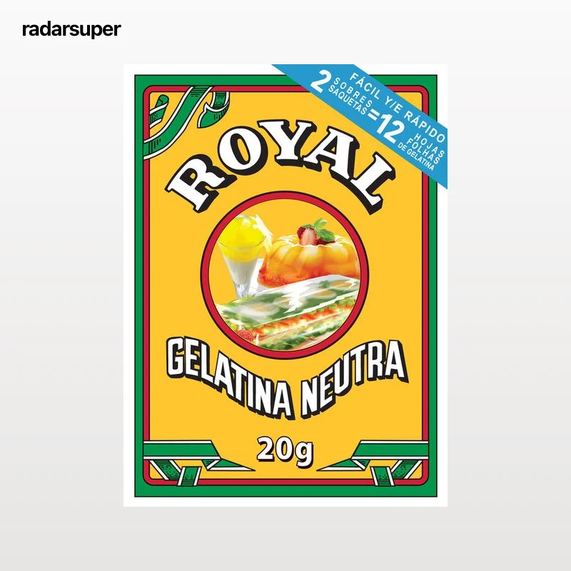Gelatina neutra Royal 20g