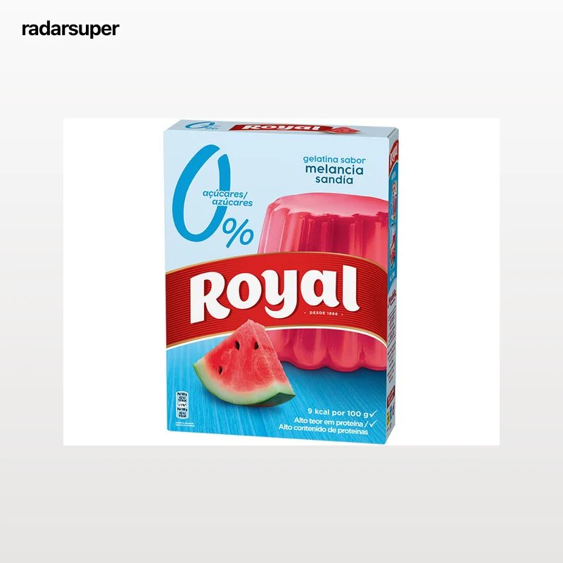 GELATINA ROYAL MELANCIA LIGHT 10 KCAL 31G