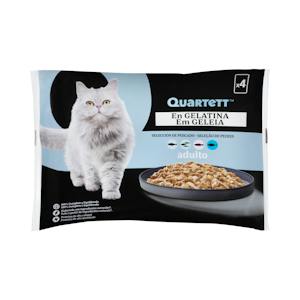 Gelatina selección de pescado gato adulto Quartett