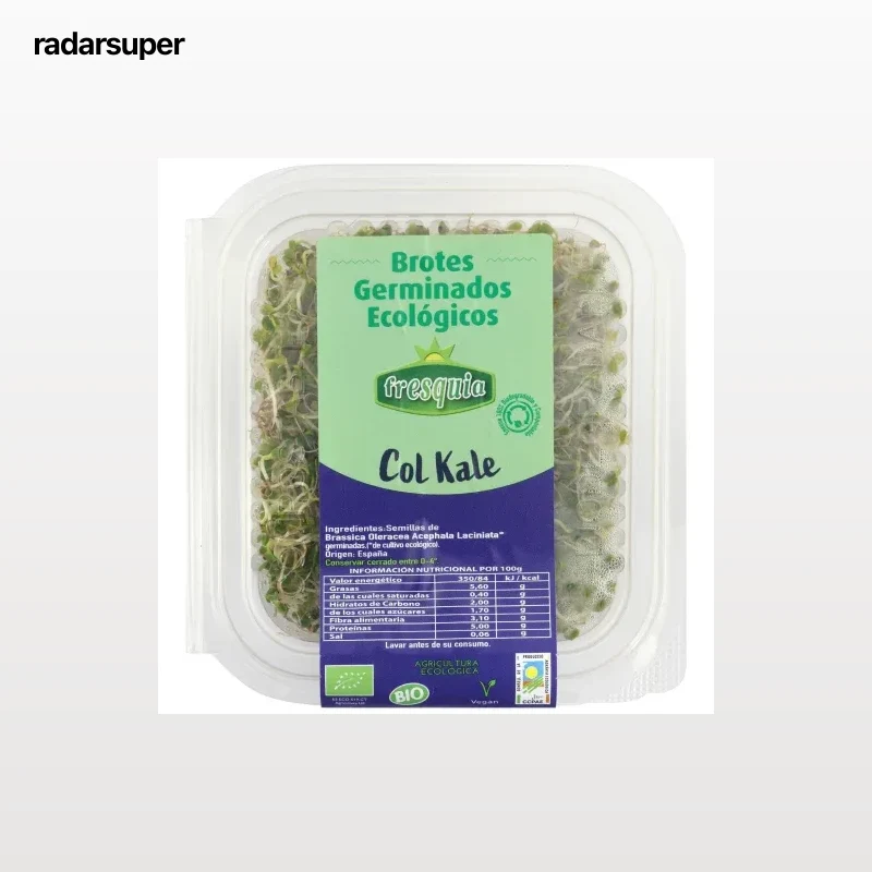 Germinado de col kale ecológico 70 g