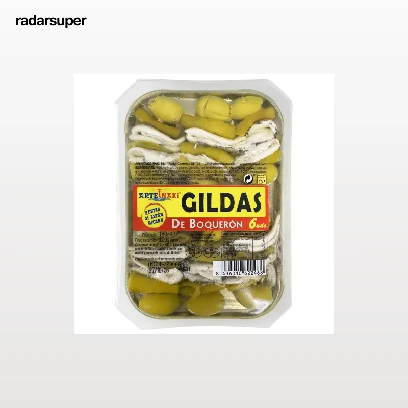 Gildas de boquerón Arteiñaki 180 g