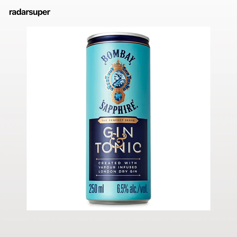 Gin & tonic Bombay Sapphire 25 cl