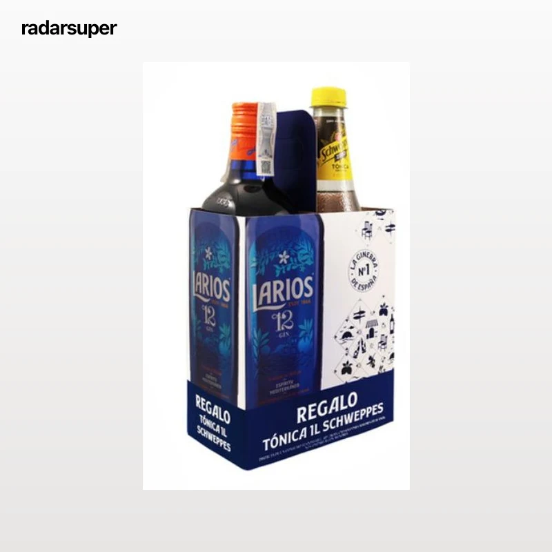 Ginebra Larios 12 70cl+ Tónica 1L