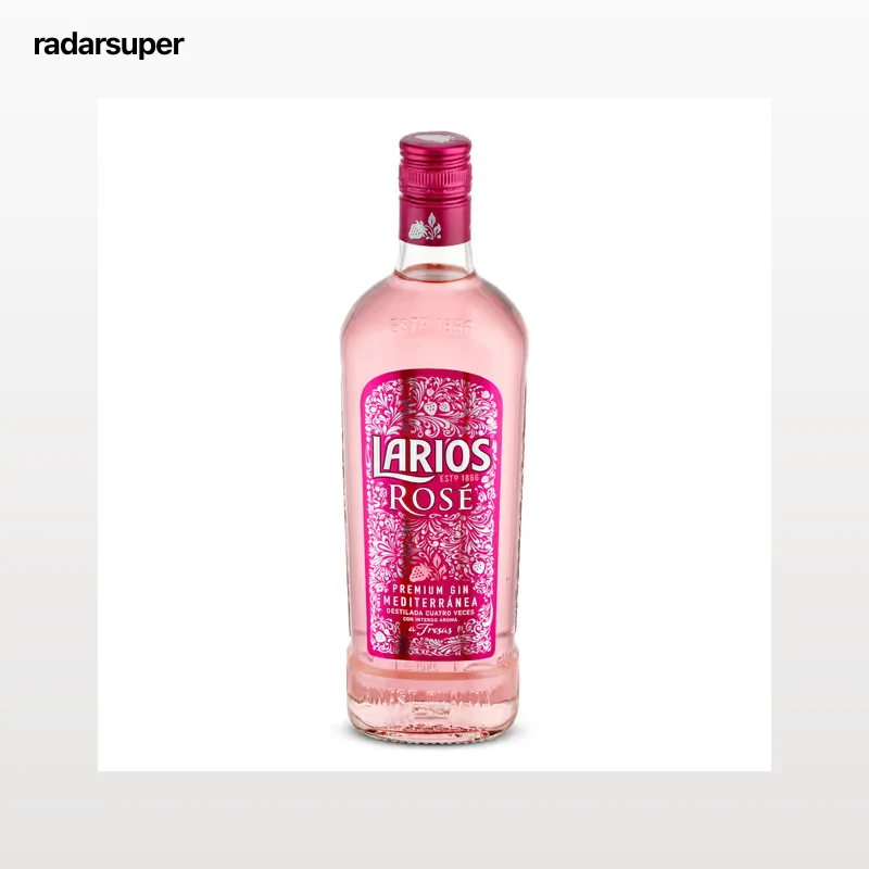 Ginebra rosé Larios 70 cl