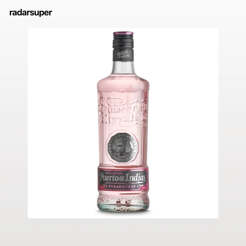 Ginebra sabor fresa Puerto de Indias 70 cl