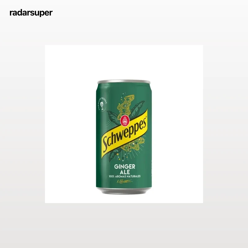 Ginger Ale Schweppes lata 25 cl.