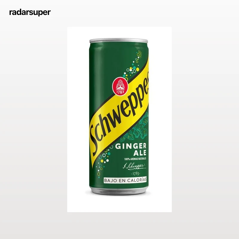 Ginger ale Schweppes lata 33cl
