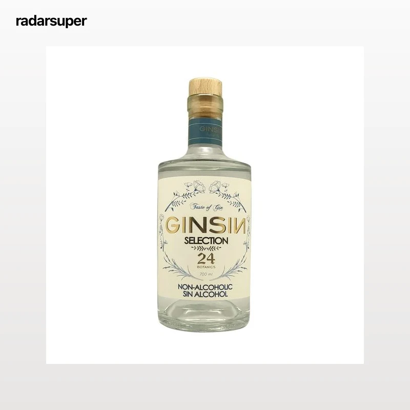 GINSIN Selection Ginebra sin alcohol botella 70 cl.