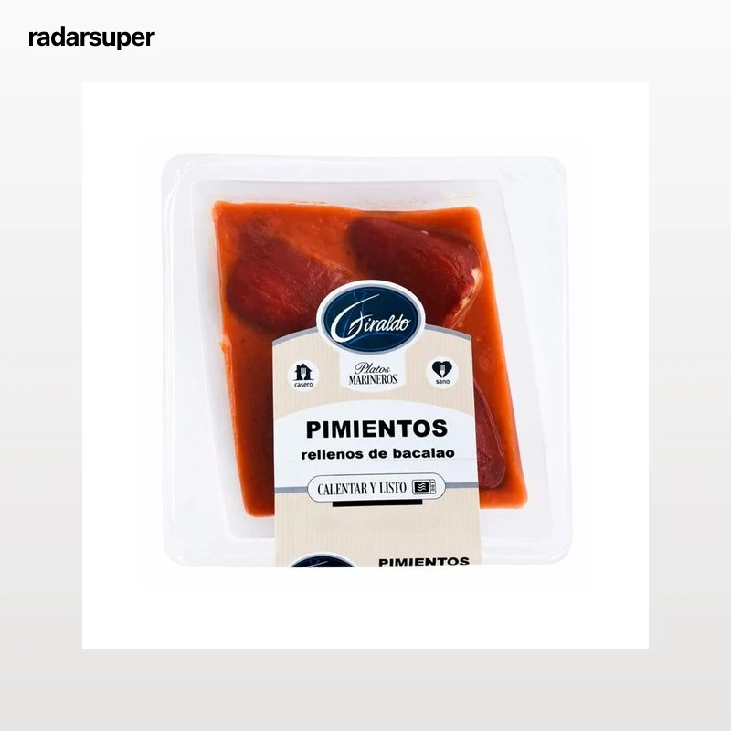 GIRALDO Pimientos rellenos de bacalao 300 g.