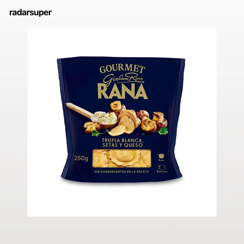 Girasoles gourmet trufa blanca y setas Rana 250g