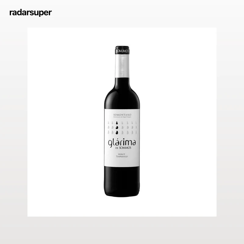 GLÁRIMA  Vino tinto con D.O.P. Somontano botella 75 cl.