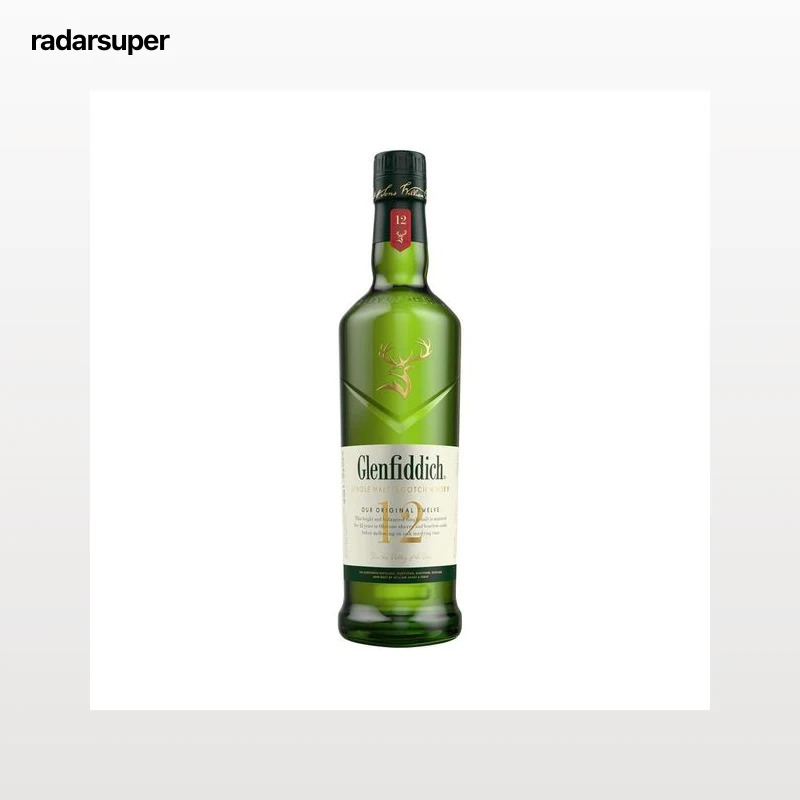GLENFIDDICH Whisky single malt escocés 12 años botella 70 cl.