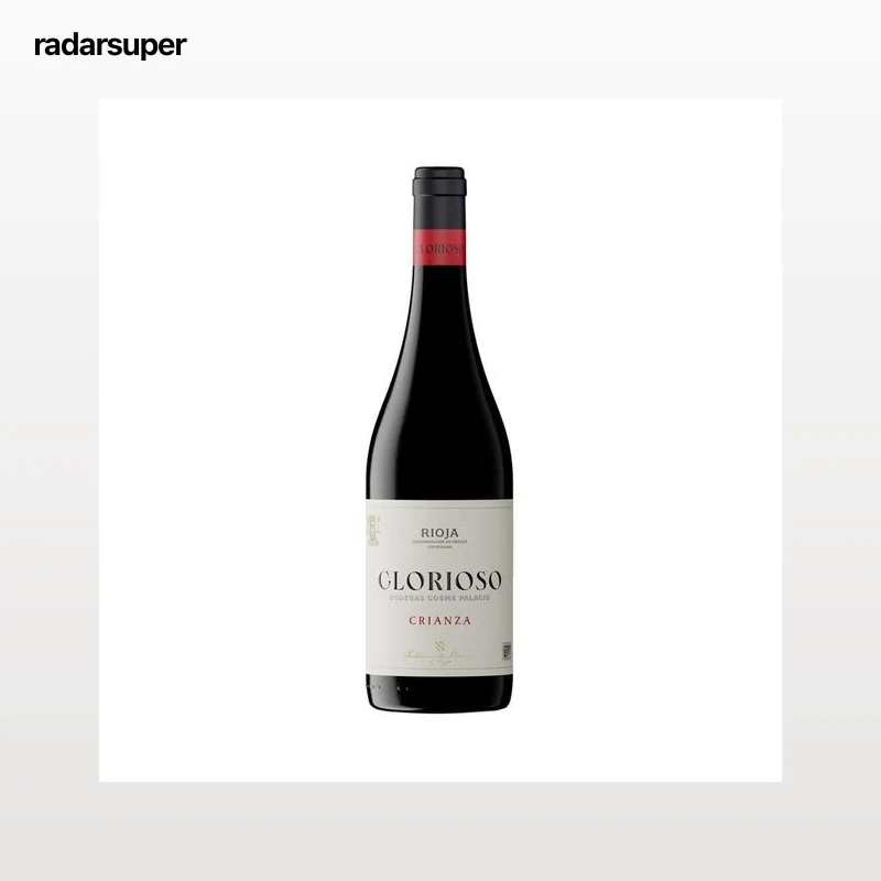 GLORIOSO Vino tinto crianza con D.O. Ca. Rioja botella 75 cl.