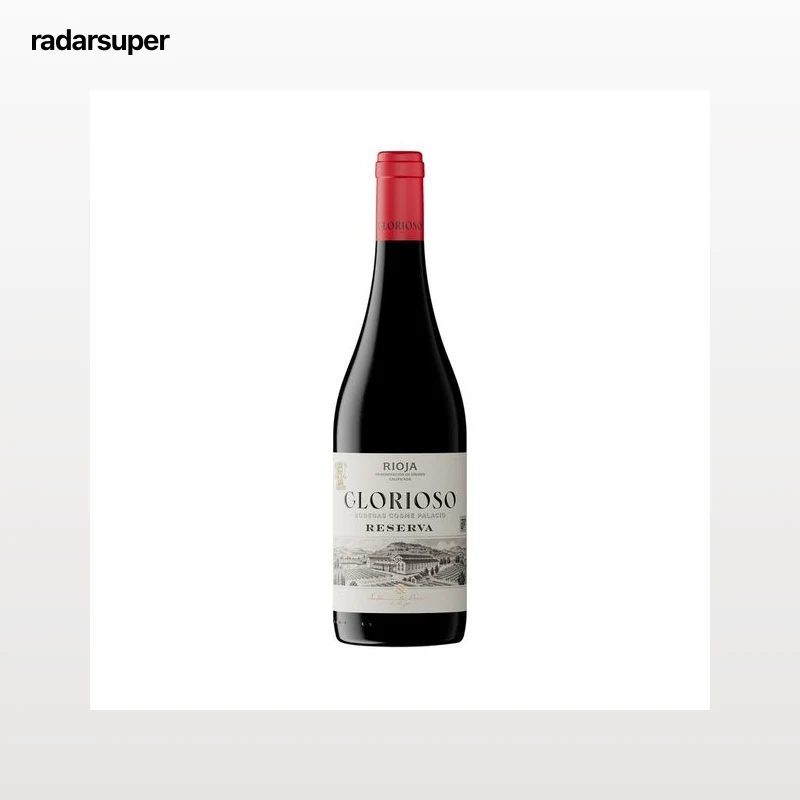 GLORIOSO Vino tinto reserva con D.O. Ca. Rioja botella 75 cl.