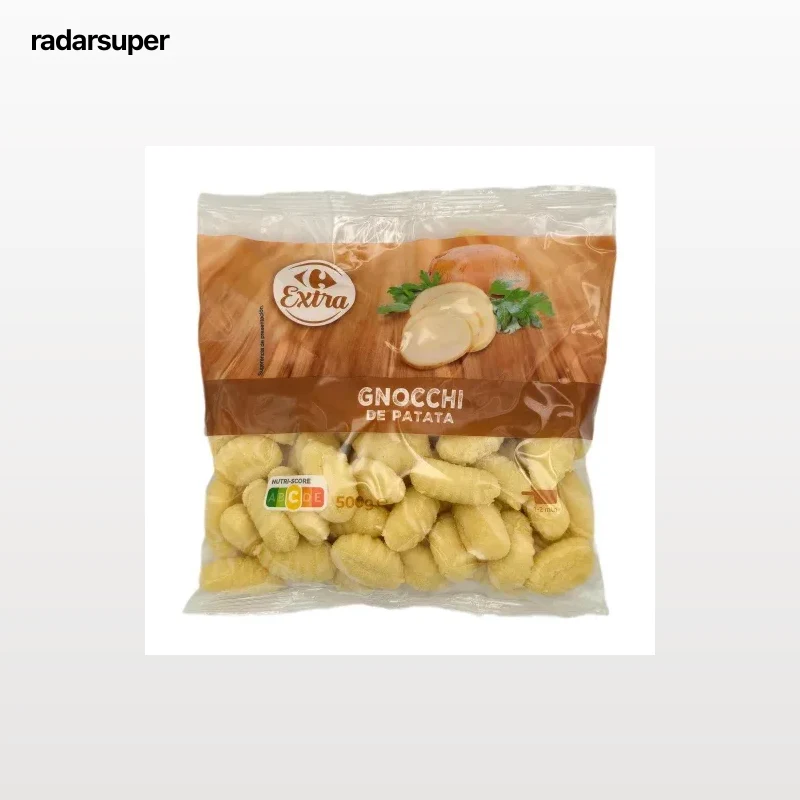 Gnocchi de patata Carrefour Extra 500 g.