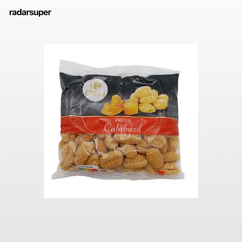 Gnocchi de patata con calabaza Carrefour Extra 500 g.