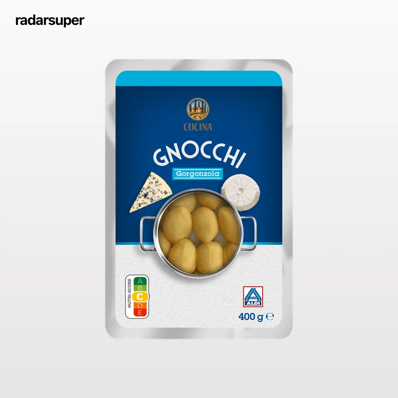 Gnocchi rellenos de gorgonzola