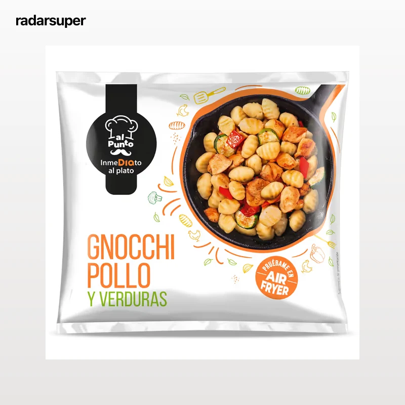 Gnocchis con pollo y verduras Dia Al Punto 450 g