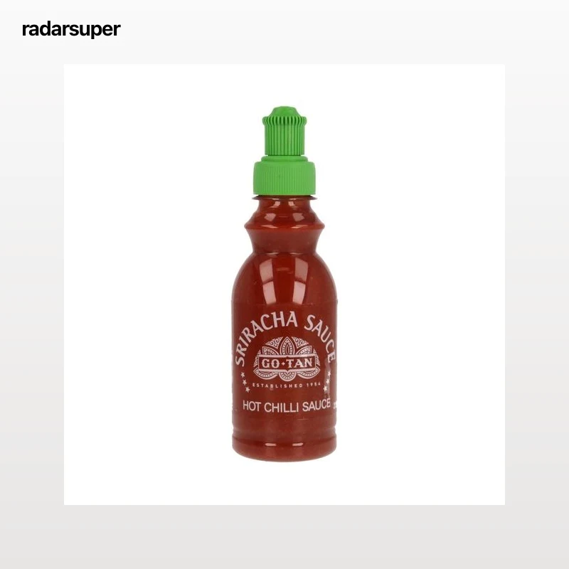 GO-TAN Salsa de chili picante sriracha 215 ml.