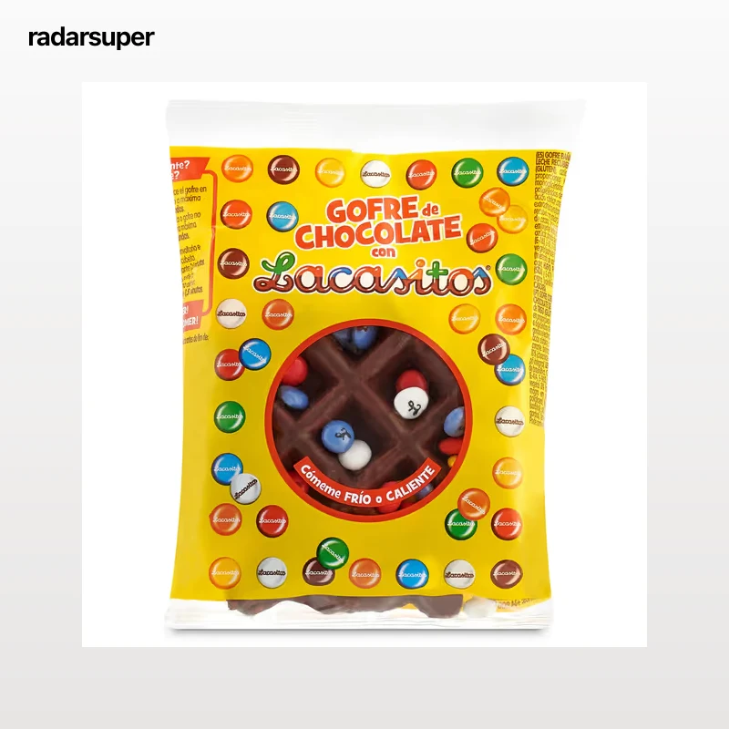 Gofre de chocolate Lacasitos 80 g