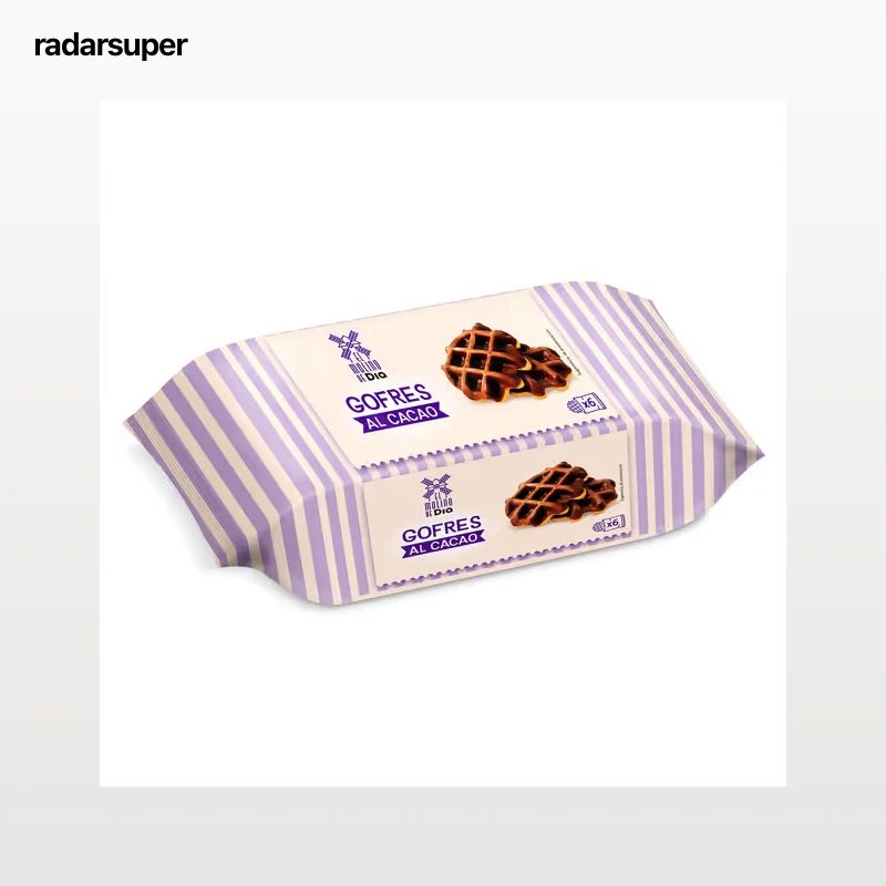 Gofre recubierto de cacao El molino de Dia 360 g