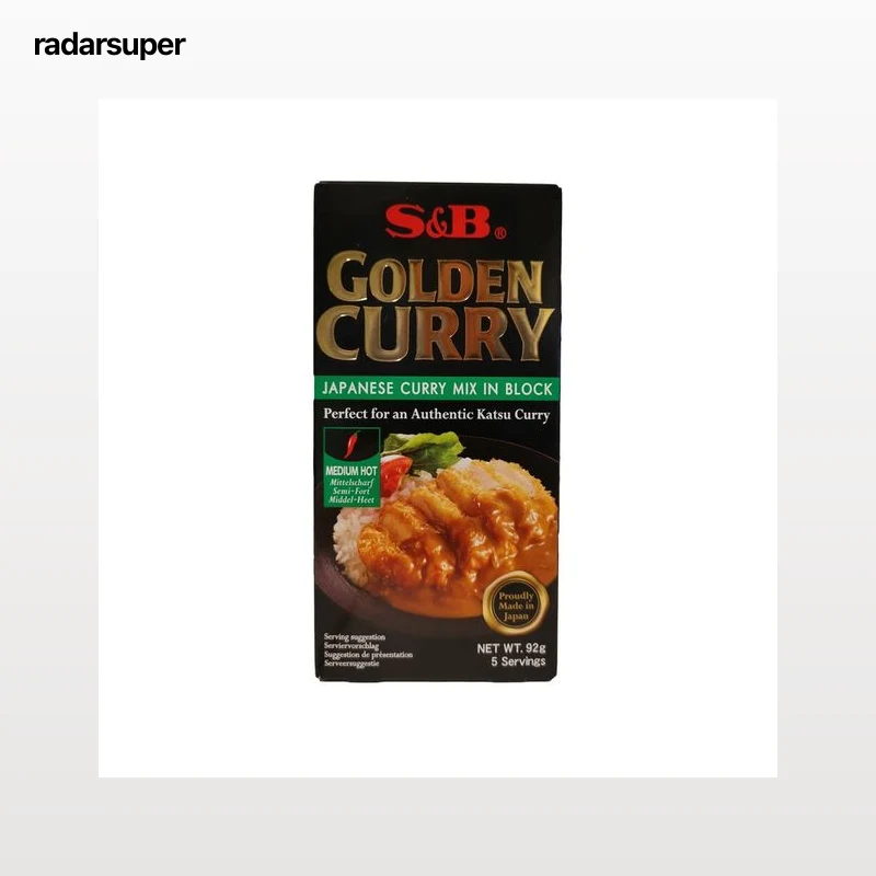 GOLDEN CURRY Curry Japonés 92 g.