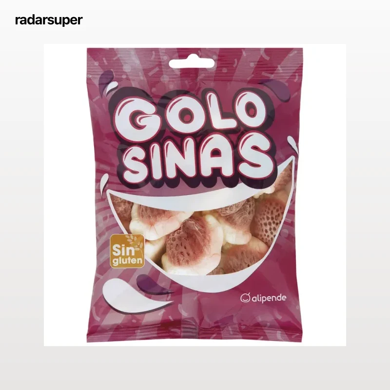 Golosina fresón relleno Alipende 200g