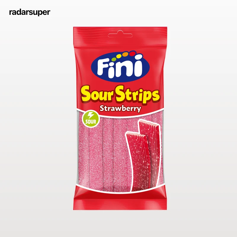 Golosina lenguas de fresa Fini 125g