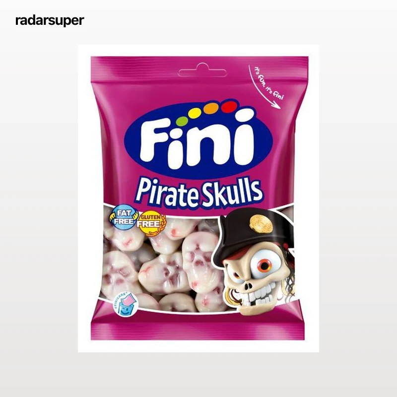 Golosina pirate skulls Fini 90g