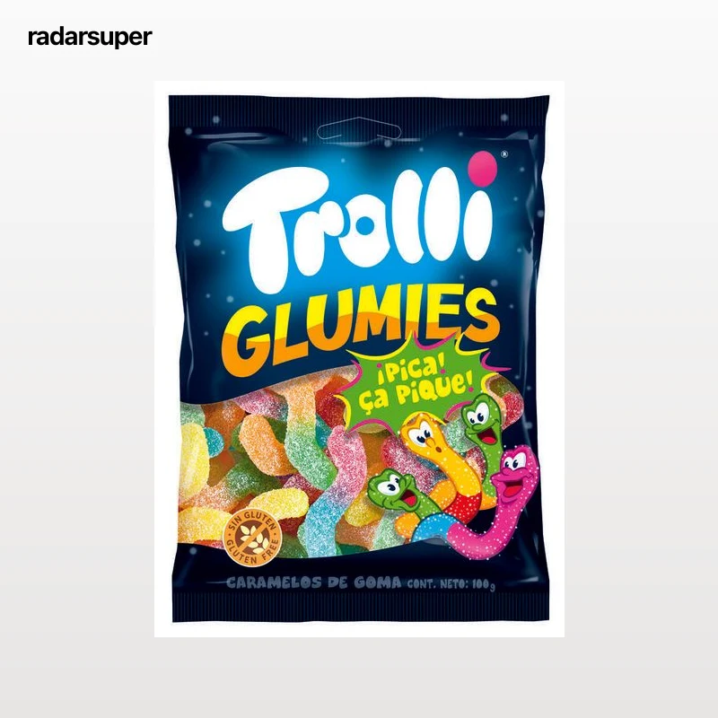 Golosina sin gluten Trolli 100g glumies pica