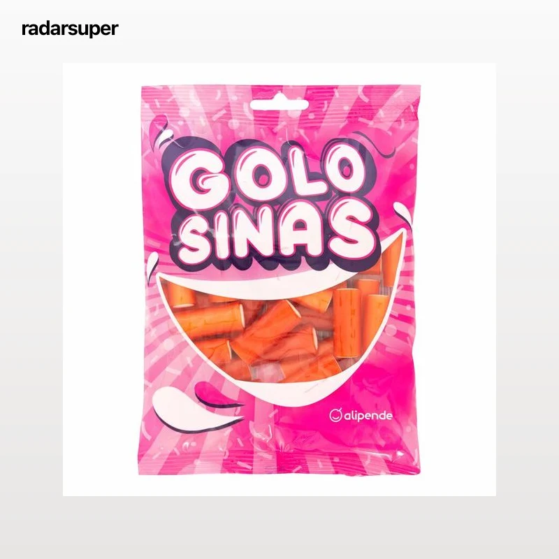 Golosinas Alipende 200g taco relleno rojo