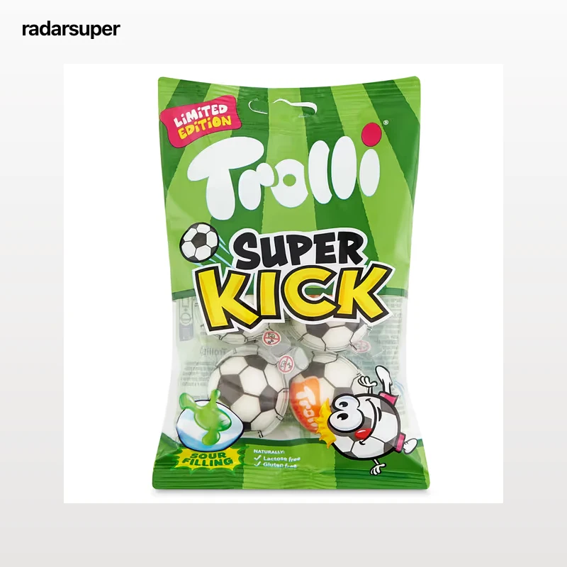 Golosinas bombas 3D rellenas Trolli 75 g