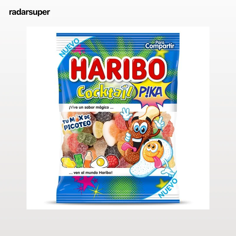 Golosinas cocktail pika Haribo 150 g
