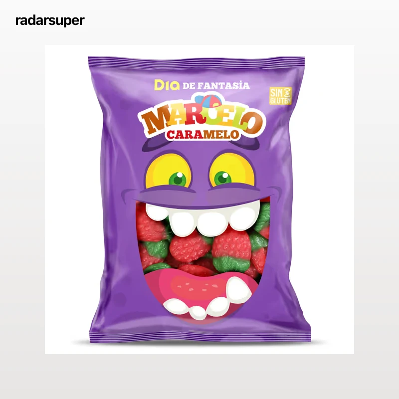 Golosinas fresas Dia Marcelo Caramelo 200 g