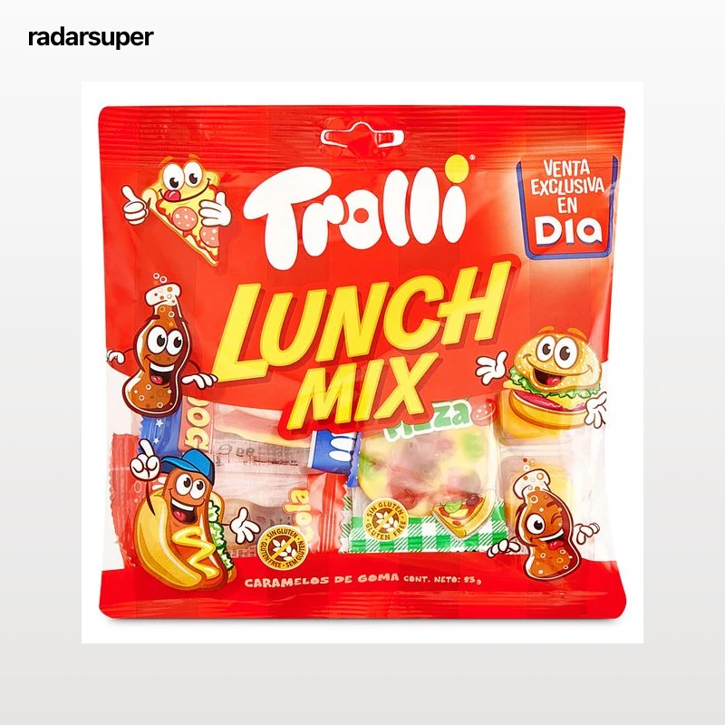 Golosinas lunch mix Trolli 83 g