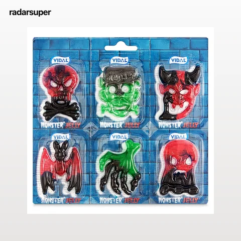 Golosinas monster jelly Vidal 66 g