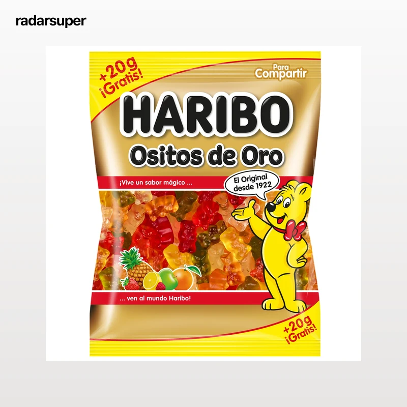 Golosinas ositos de oro Haribo 170g