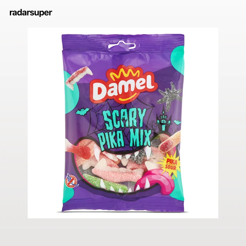 Golosinas scary pica mix Damel 135 g