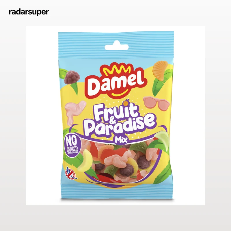 Gominolas fruit & paradise mix Damel 135 g